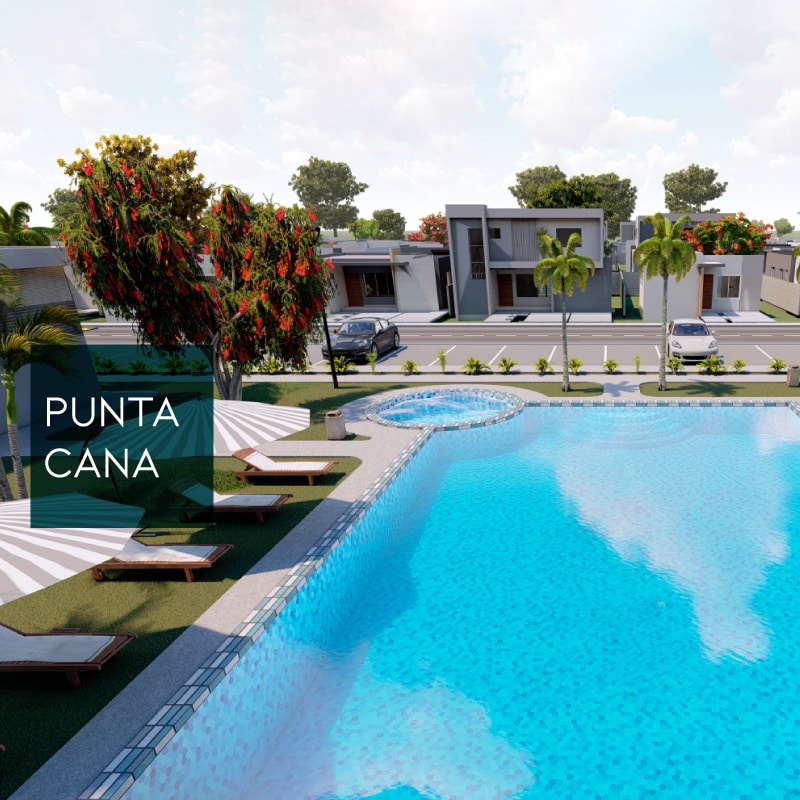 Villas en Punta Cana.
