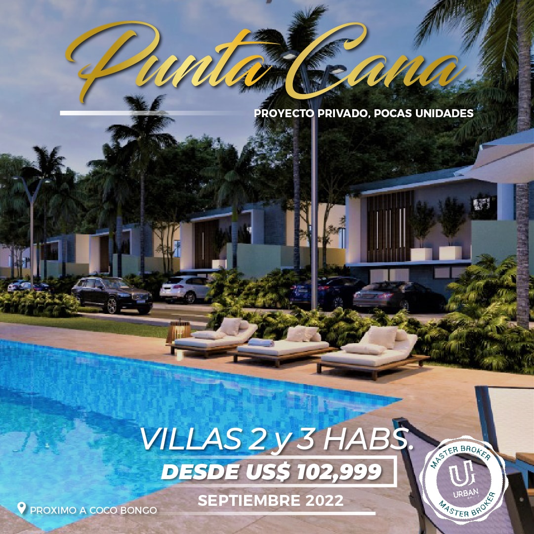 Las villas mejor ubicadas de Punta Cana proximo a Coco Bongo