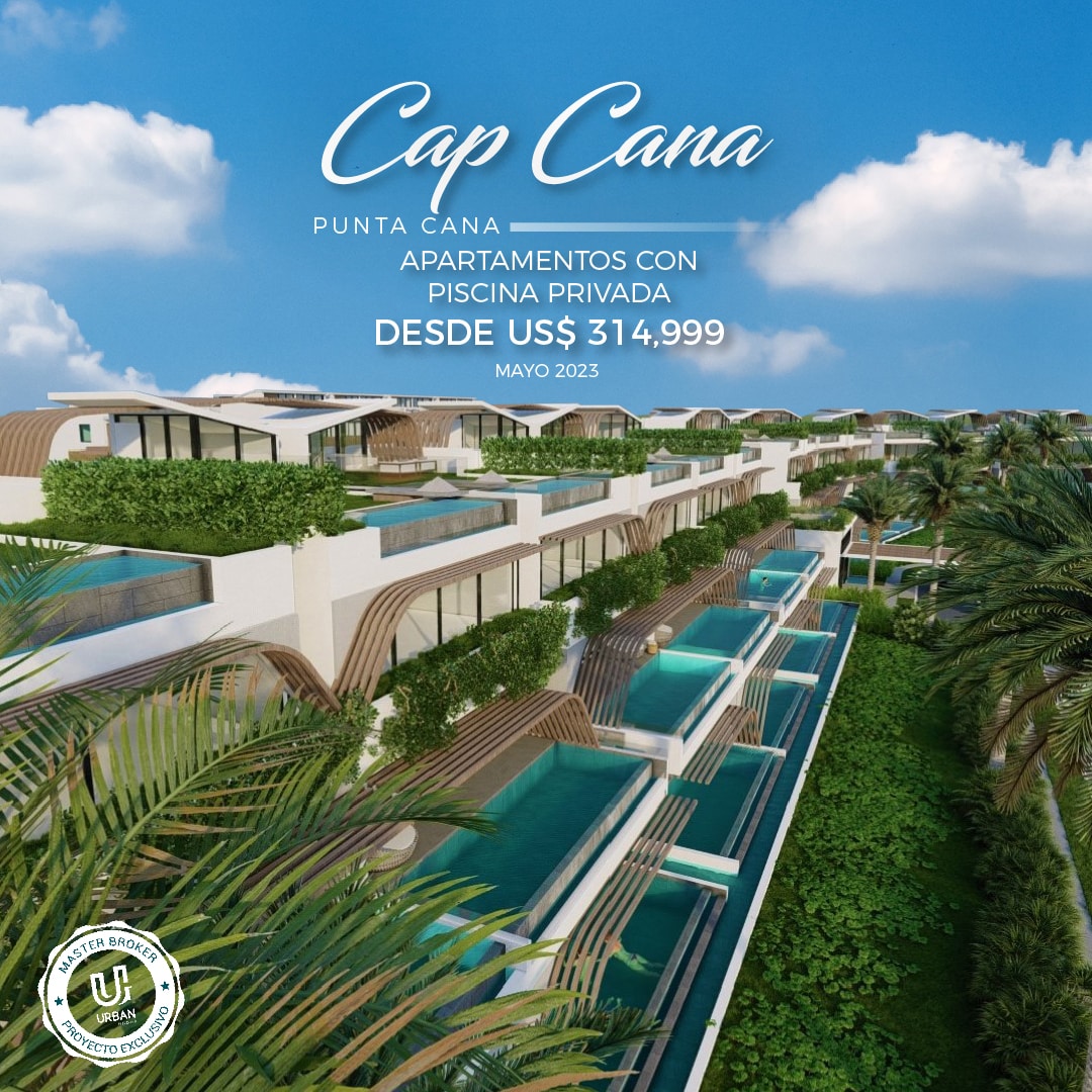 Apartamentos de lujo total en Cap Cana