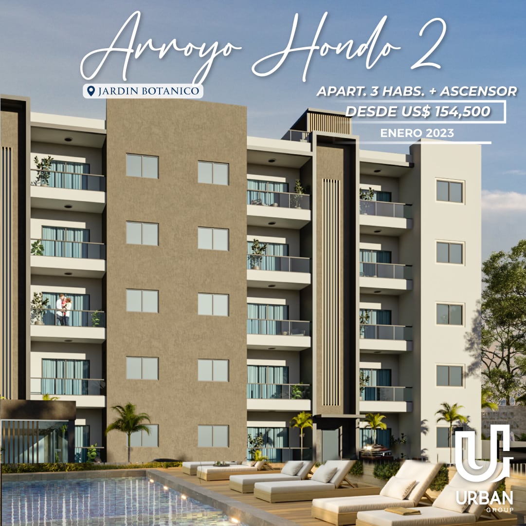 Apartamentos de 3 Habitaciones en Arroyo Hondo 2
