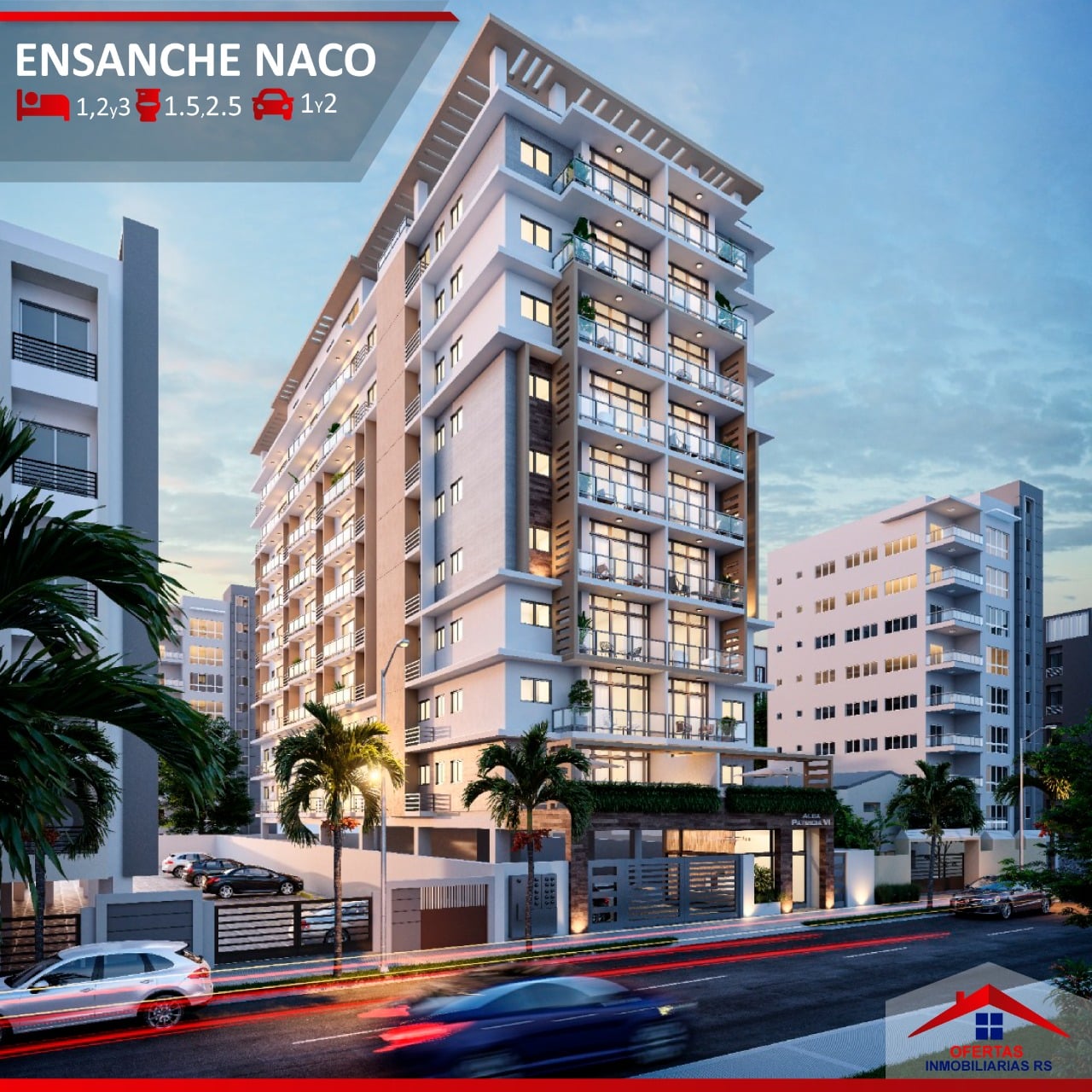 Apartamentos disponibles en Ensanche Naco