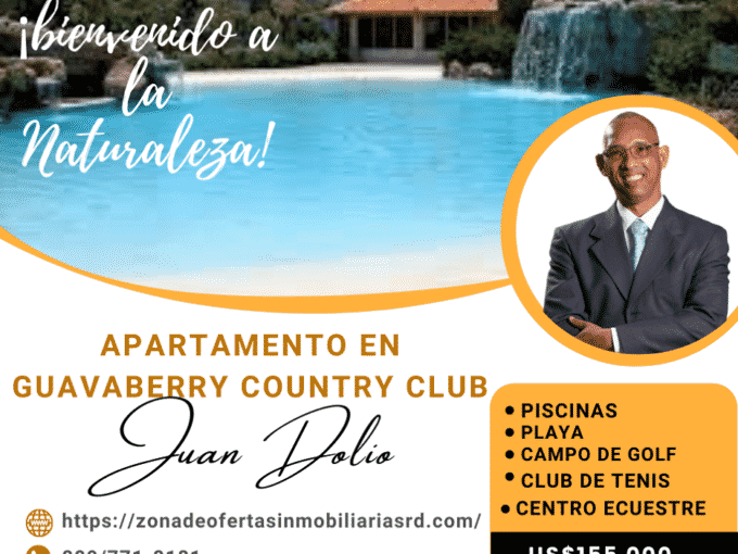 Guavaberry Juan Dolio Country Club Republica Dominicana Apartamento en venta