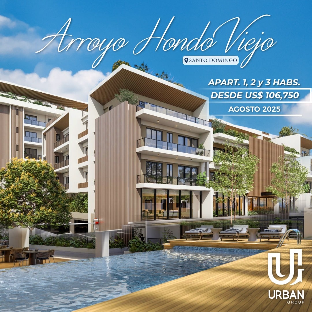 Apartamentos de 1, 2 y 3 Habitaciones Desde US$106,750 En Arroyo Hondo
