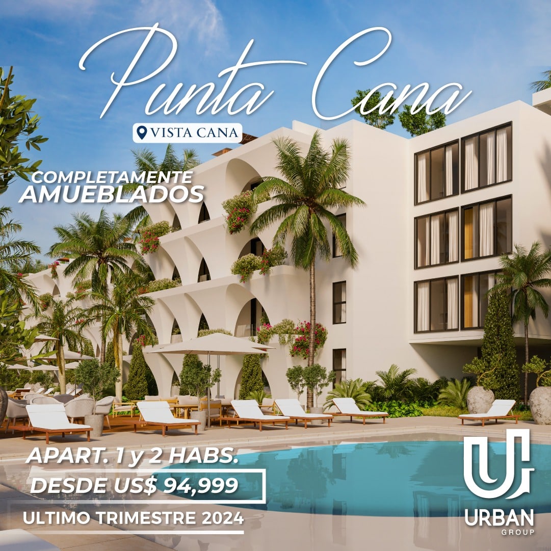 Apartamentos Amueblados en Vistacana Punta Cana