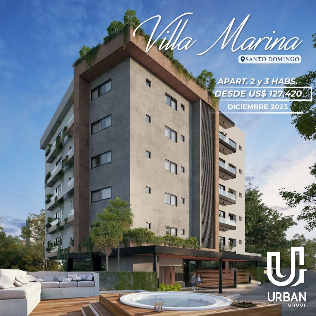 Hermosos apartamentos de 2 & 3 Habitaciones en Villa Marina