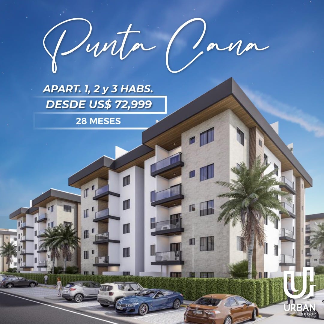 Apartamentos & Villas en Punta Cana Desde US$72,999