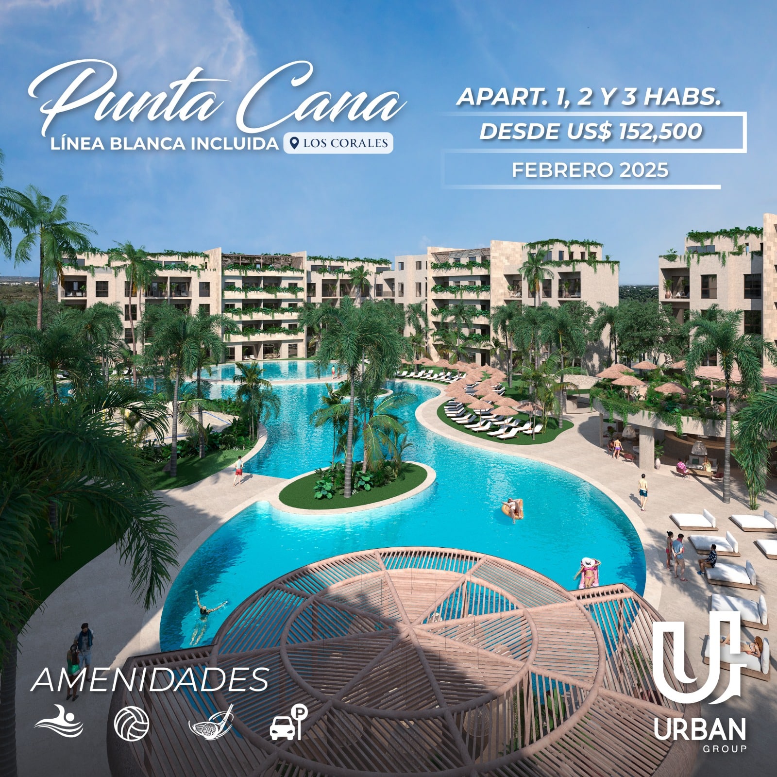 Apartamentos & Townhouses a metros de la Playa Punta Cana