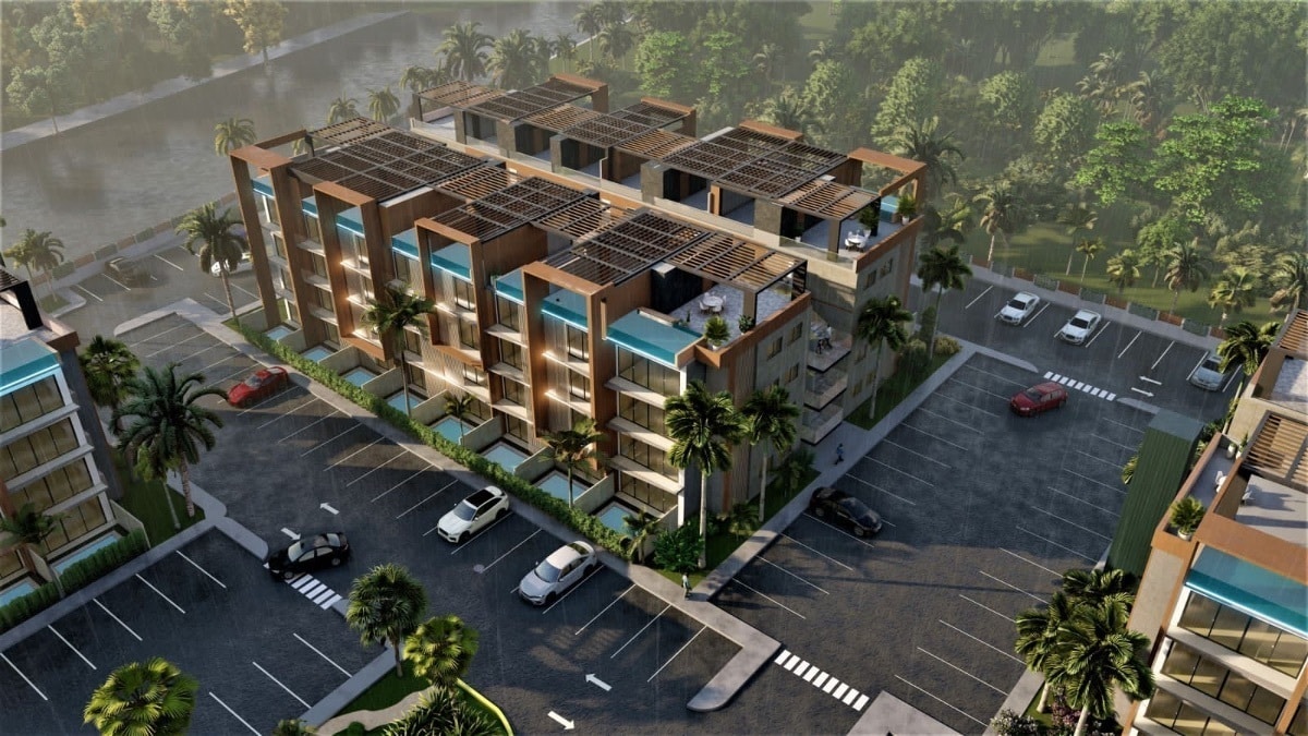 Penthouses de 1 y 2 Habitaciones a 5 minutos de Downtown Punta Cana