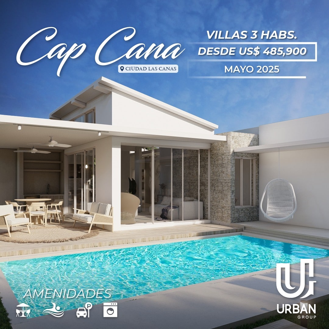 Villas de 3 Habitaciones en Cap Cana desde US$485,900