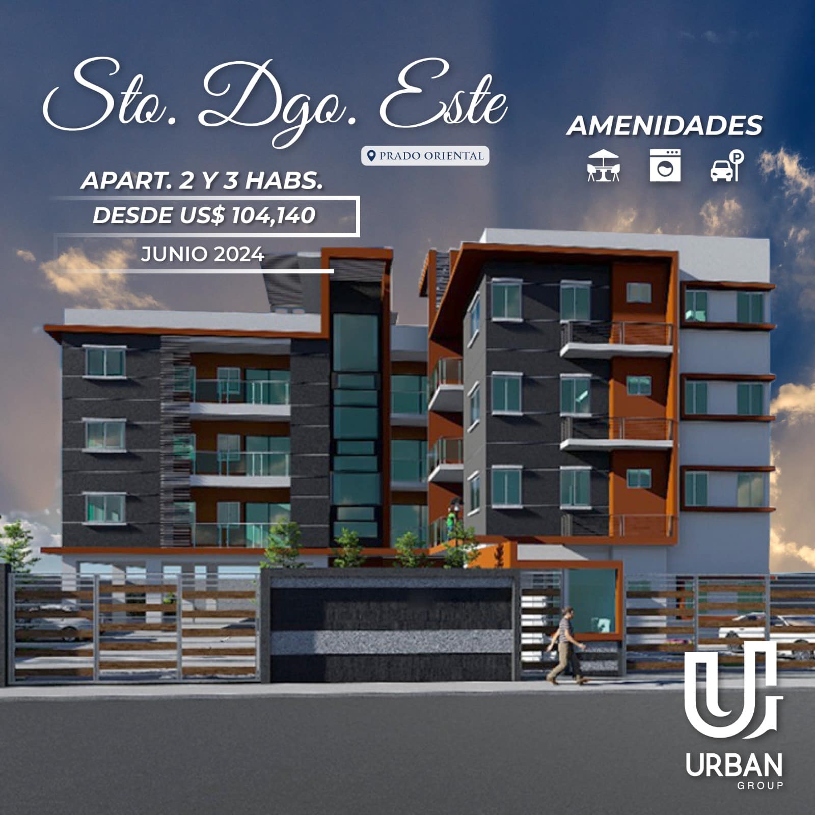 Apartamentos de 2 & 3 Habitaciones en San Isidro desde US$104,140