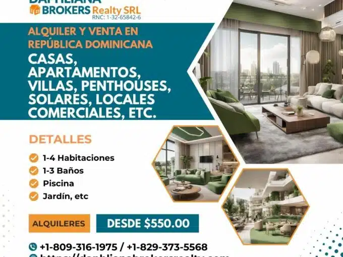 alquileres rentas ventas de propiedades condominios en la republica dominicana 10
