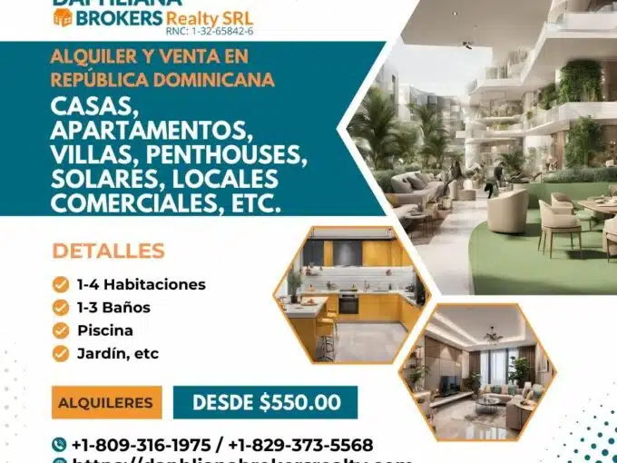 alquileres rentas ventas de propiedades condominios en la republica dominicana 3