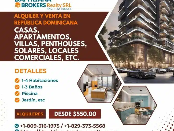 renta alquiler venta de inmuebles viviendas condominios en republica dominicana 3